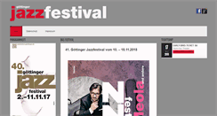 Desktop Screenshot of jazzfestival-goettingen.de